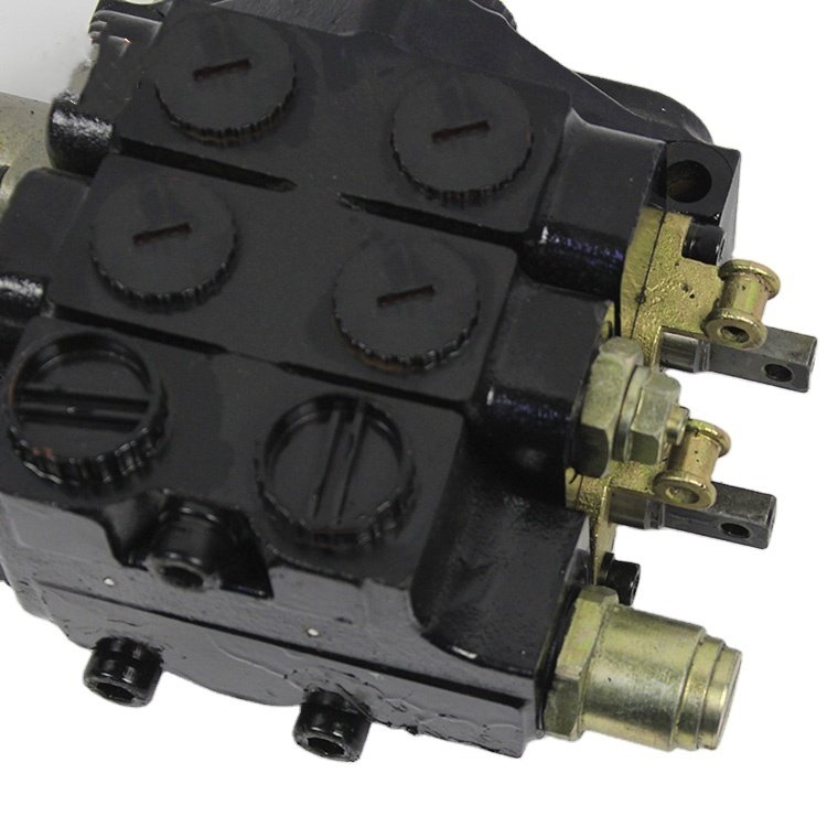 Custom Manufacturer DF50 Series Lever 2 Hydraulic Manual Sectional Directional Control Valve