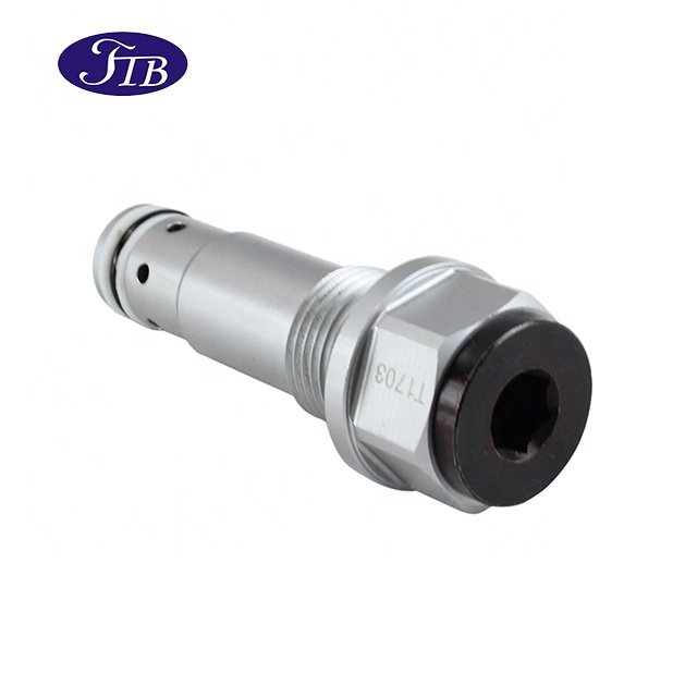 Hydraulic parts SH120 travel motor relief valve for sumitomo relief valve