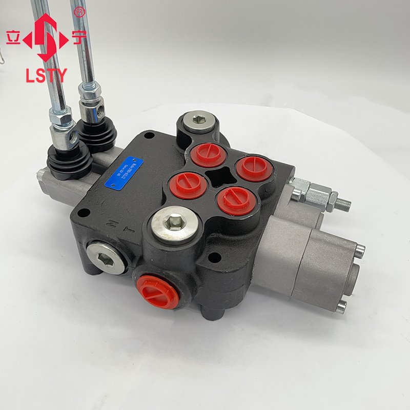P Series P80 Hydraulic Control Valves Monoblock Solenoid Joystick Control Valves for Russia Tractor
