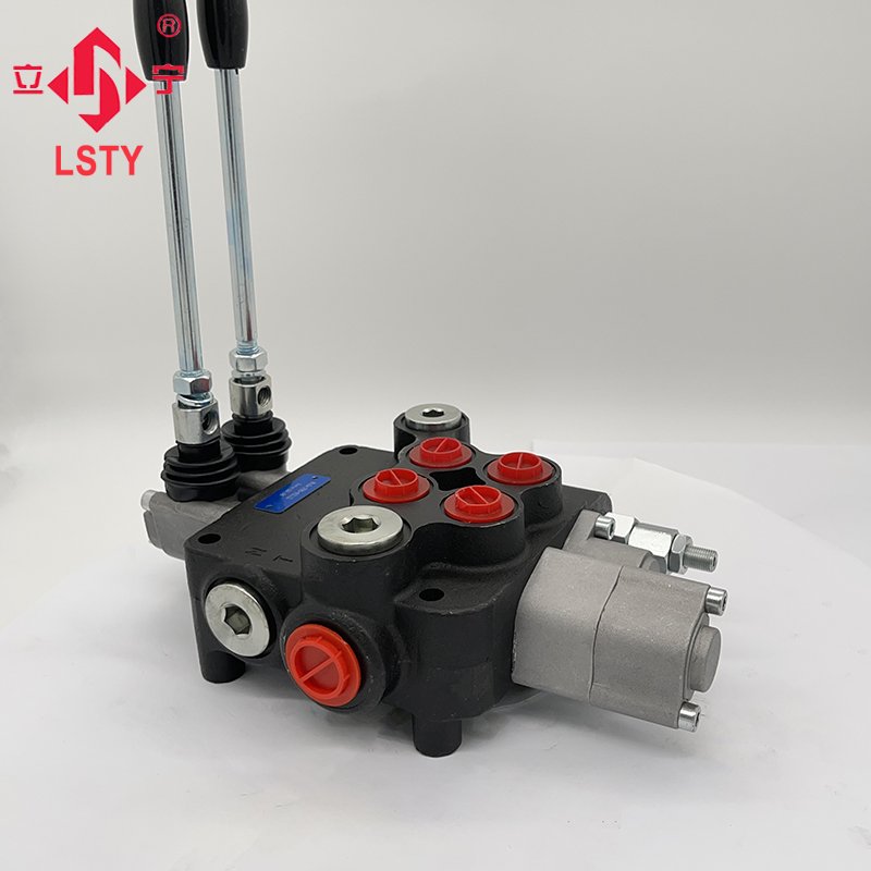 P Series P80 Hydraulic Control Valves Monoblock Solenoid Joystick Control Valves for Russia Tractor