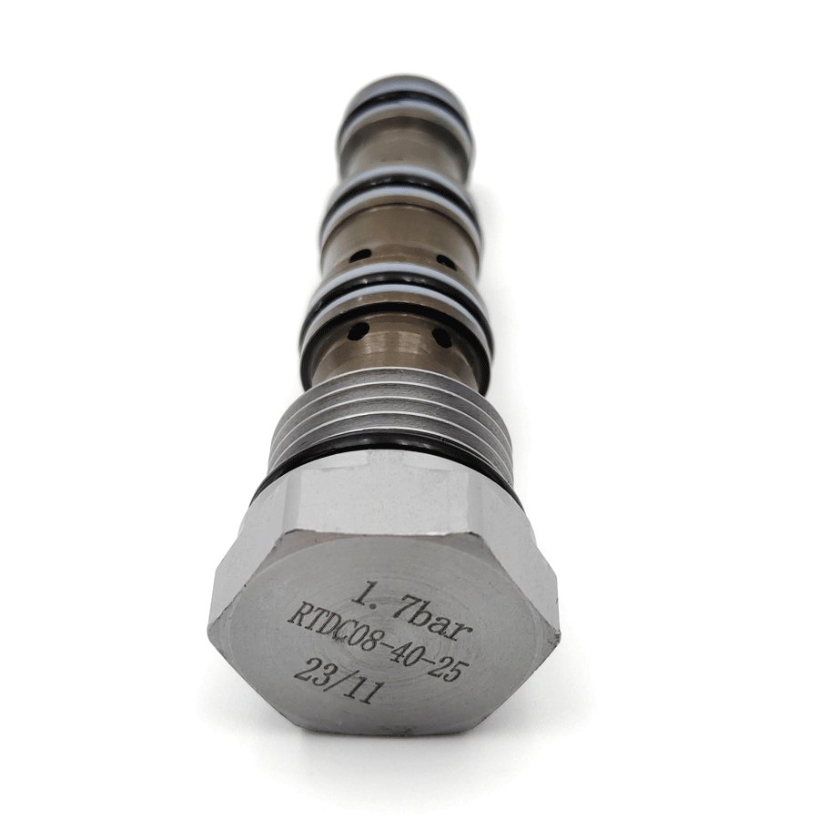 Hydraulic Directional Controls - Check Valve - Pilot Operated Hardened Seat Low Leakage Threaded Cartridge Valve RADK DC08-40