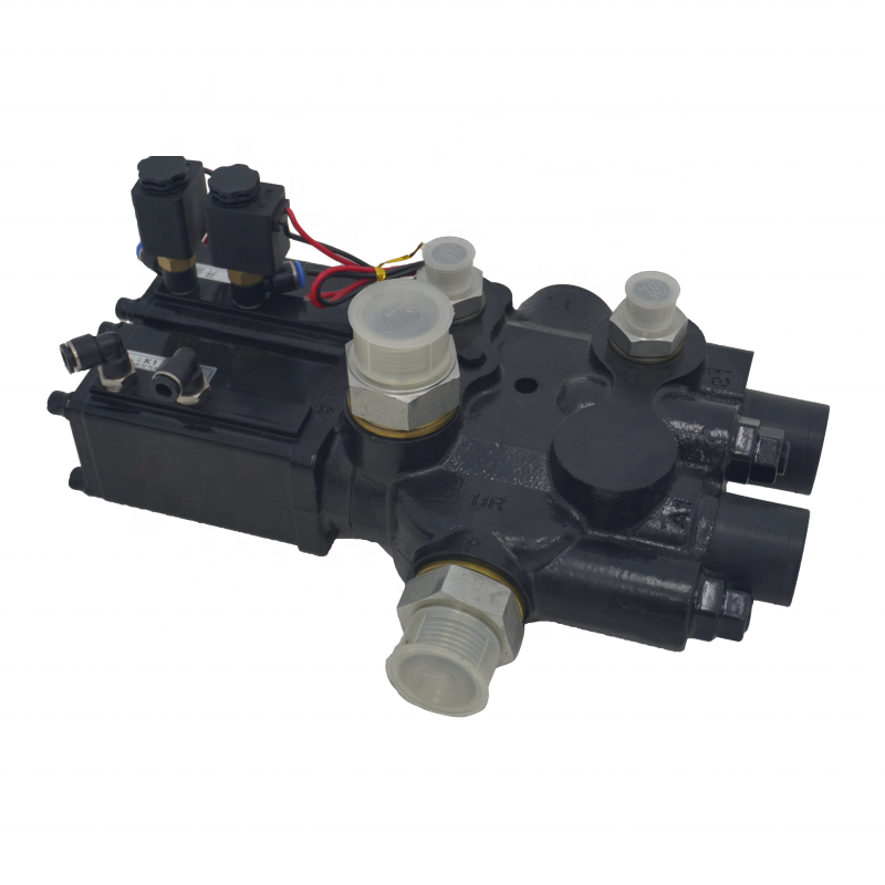 Hydraulic Multi-function Combination Valve Control Valve 2 Spools Dump Truck Lifting System Parts
