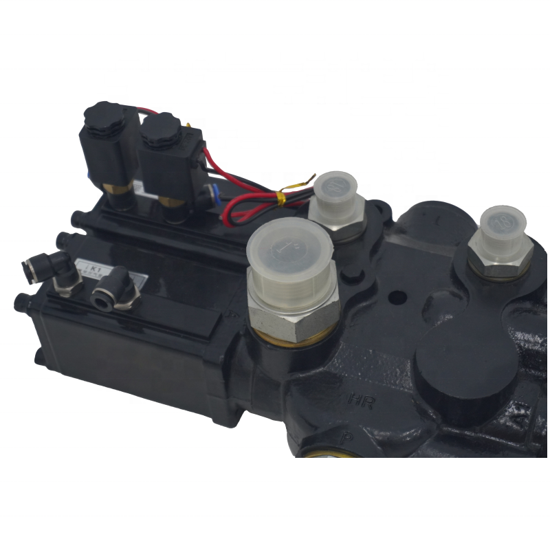 Hydraulic Multi-function Combination Valve Control Valve 2 Spools Dump Truck Lifting System Parts