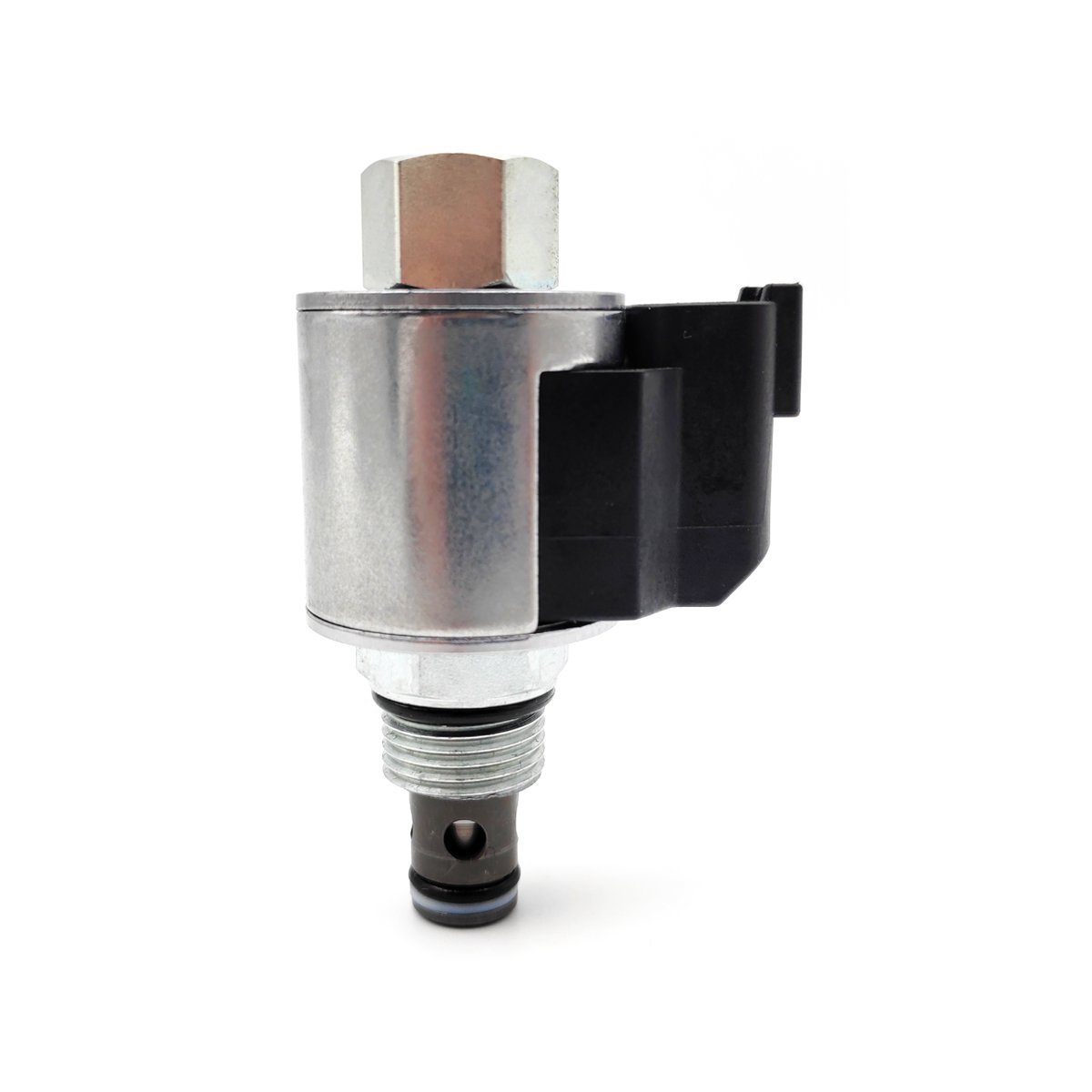 Hydraulic Solenoid On-Off Controls Screw-in 2-Way 2-Position Pilot Poppet-Type Normally Open Threaded Cartridge Valve SV08-21