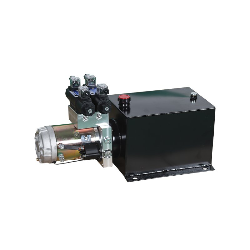 High Quality Pack 24V Square Horizontal Solenoid Valve Control Hydraulic Power Unit