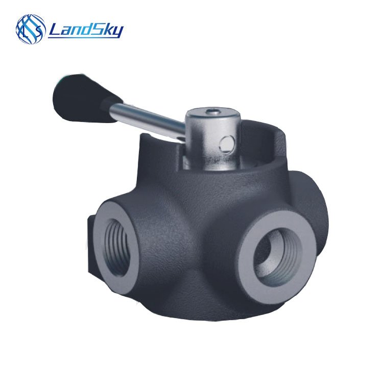 LandSky DF6VIE-G1 6-ways hydraulic directional control diverter valves types