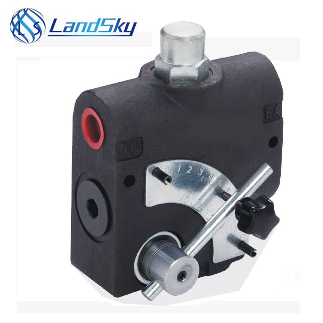 LandSky DF6VIE-G1 6-ways hydraulic directional control diverter valves types