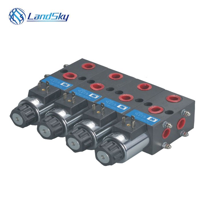 LandSky DF6VIE-G1 6-ways hydraulic directional control diverter valves types