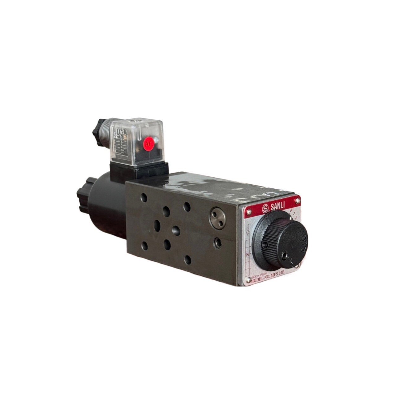 Taiwan Manufacturer Wholesale Good Quality Laminated Flow Hydraulic Solenoid Valve For Export