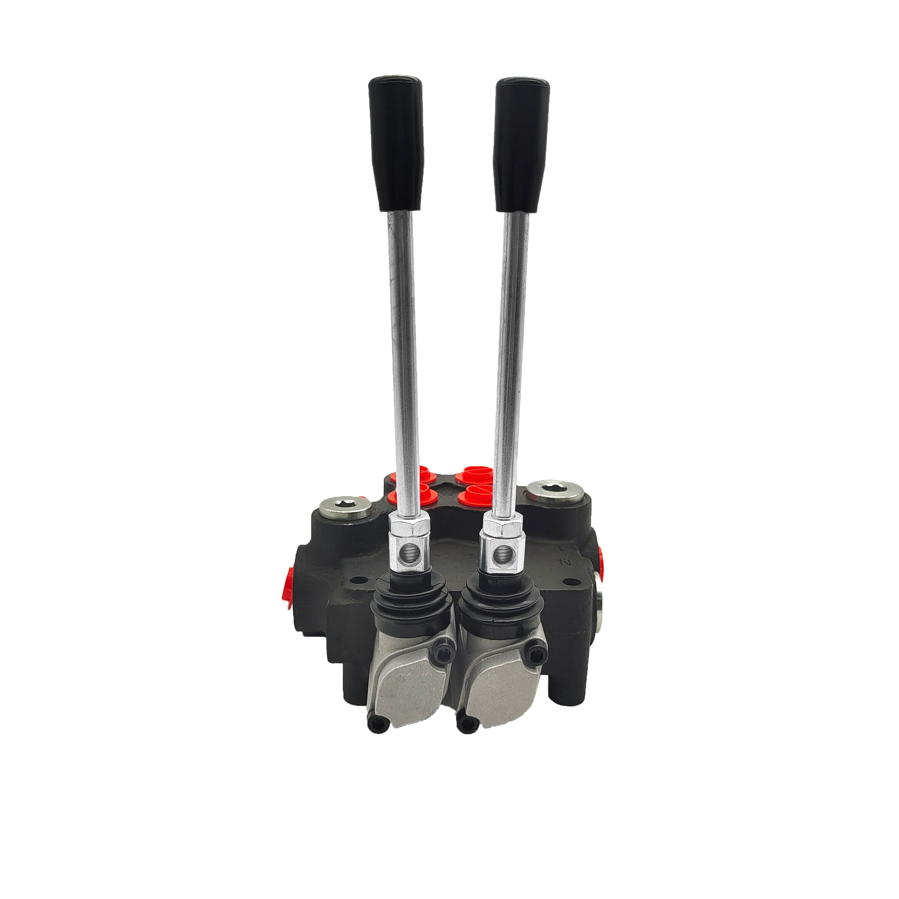 Lixin P80 2 spools hydraulic spool valve with joystick with 80 l/min control for heavy tractor