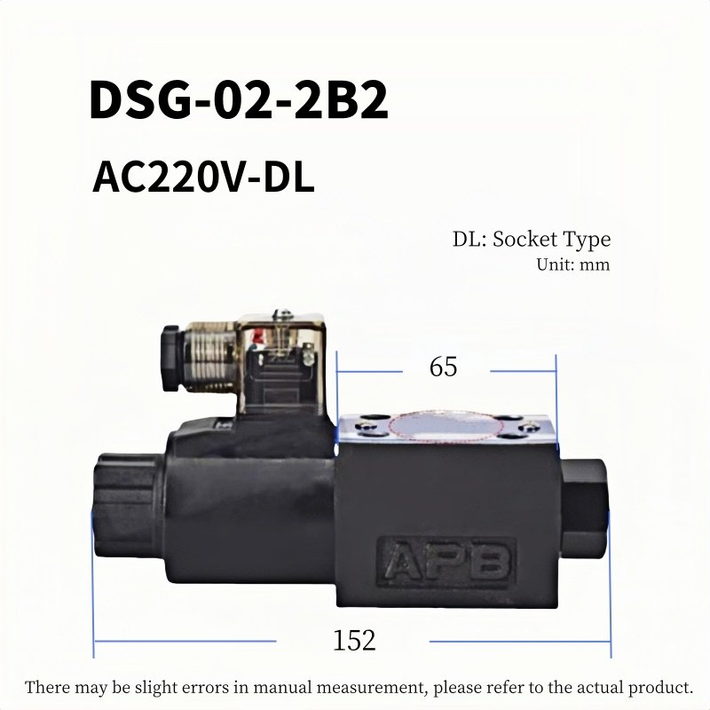 hydraulic solenoid valve solenoid operated hydraulic pressure relief valve hydraulic shut-off solenoid valve DSG-02-2B2-A220-DL