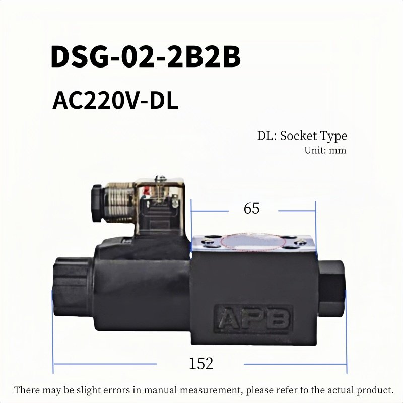 hydraulic solenoid valve solenoid operated hydraulic pressure relief valve hydraulic shut-off solenoid valve DSG-02-2B2-A220-DL