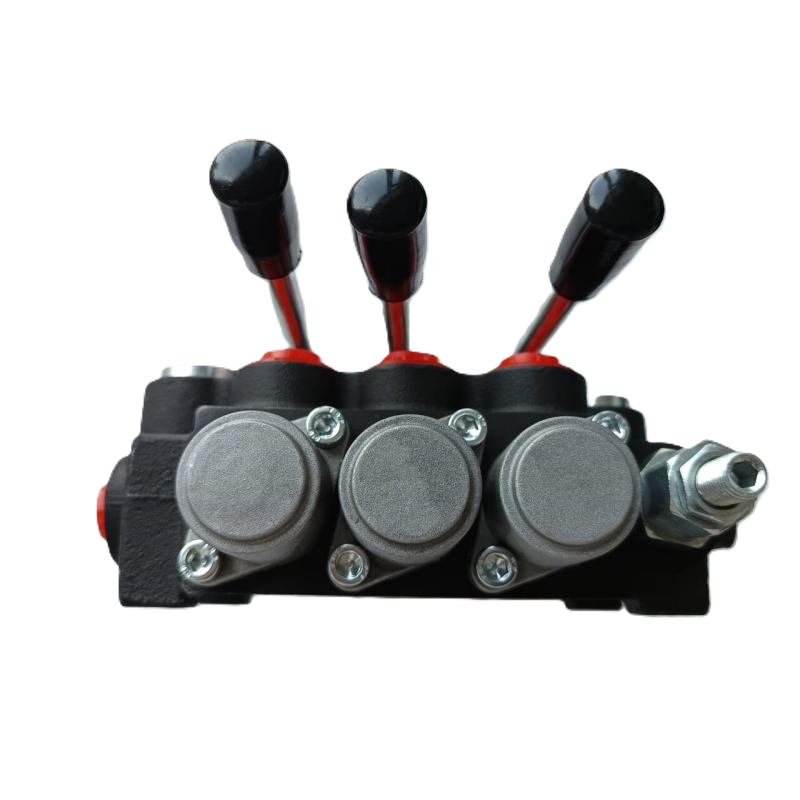 3P40 P80 P120 Directional Joystick Hydraulic Valve Tractor Loader 3 Spool P40-3 Hydraulic Monoblock Directional Control Valve