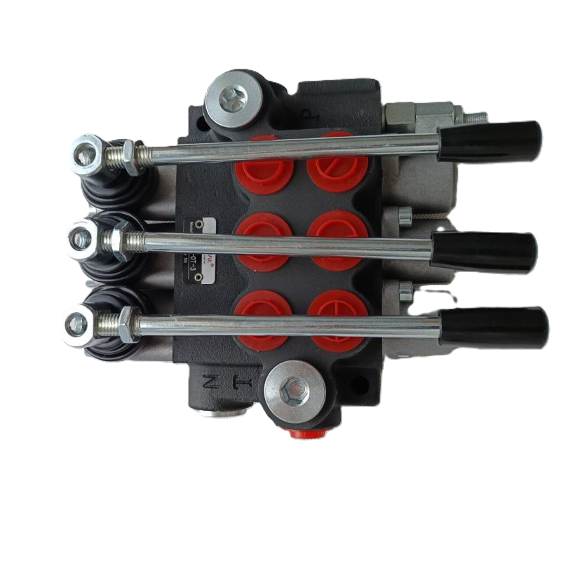 3P40 P80 P120 Directional Joystick Hydraulic Valve Tractor Loader 3 Spool P40-3 Hydraulic Monoblock Directional Control Valve