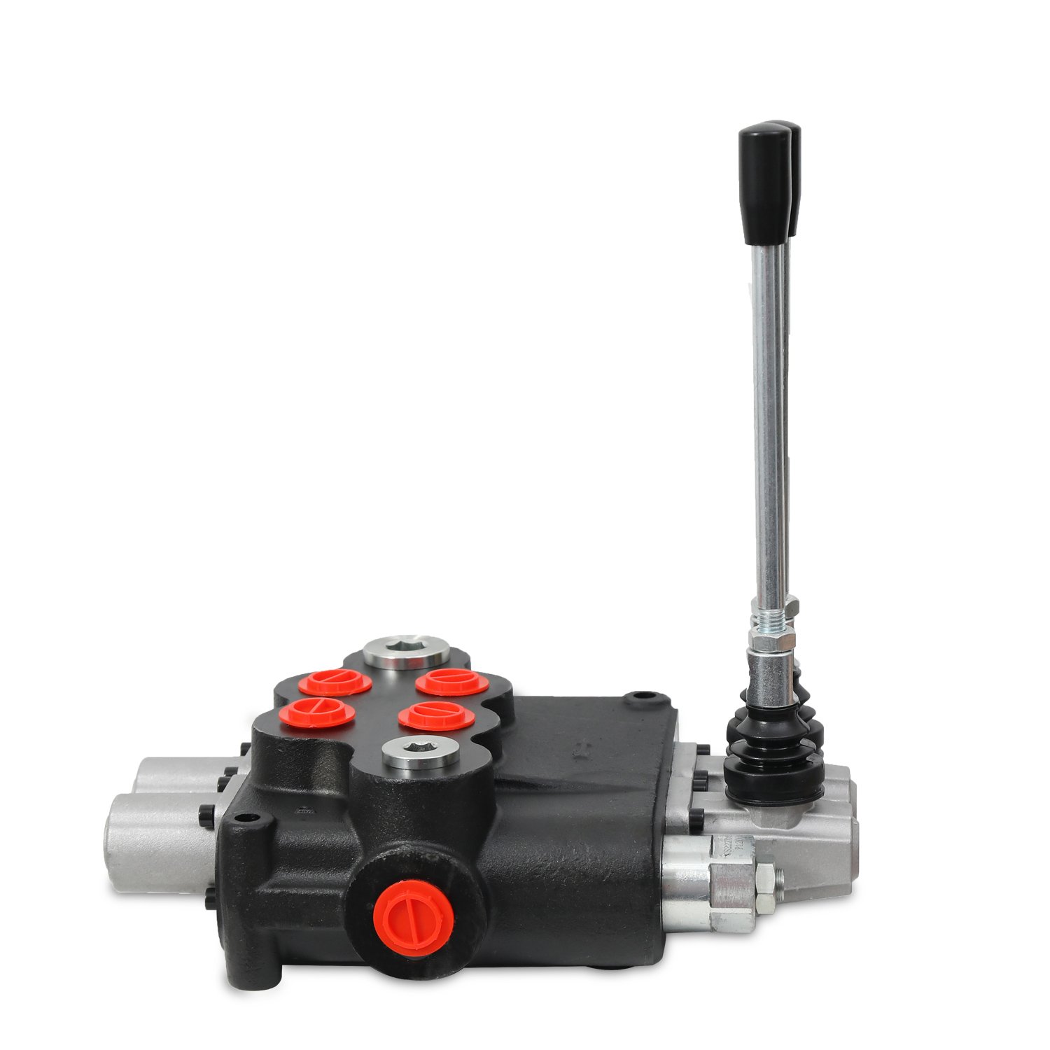 Lixin P120 2 spools hydraulic spool valve with joystick with 120L/min control for heavy tractor