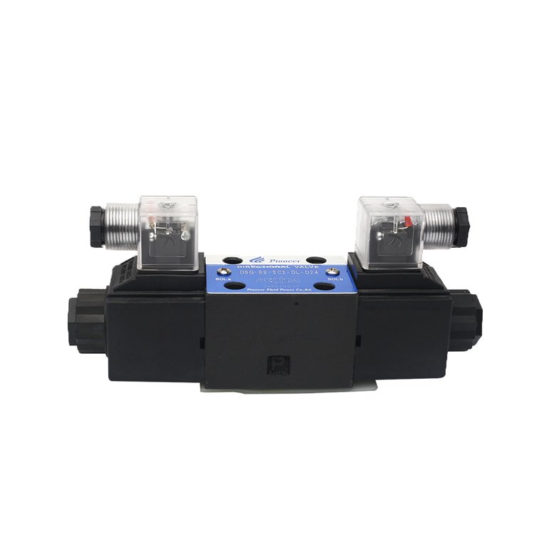 DSG01 series directional load sensing remote control hydraulic solenoid pressure control pilot check pump valve block body