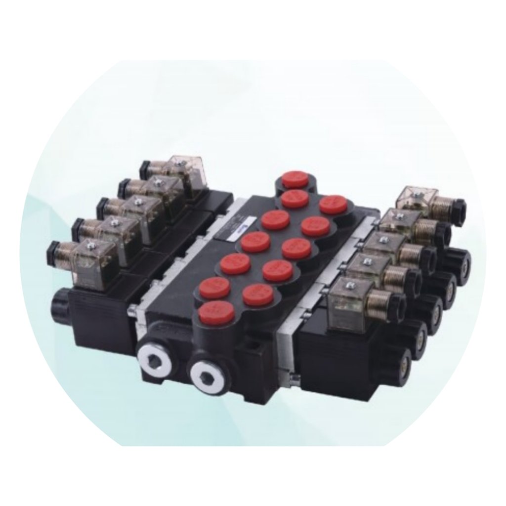 hydraulic Directional Control valve 80Lpm Monoblock valve 250bar Monoblock Hydraulic Distributor