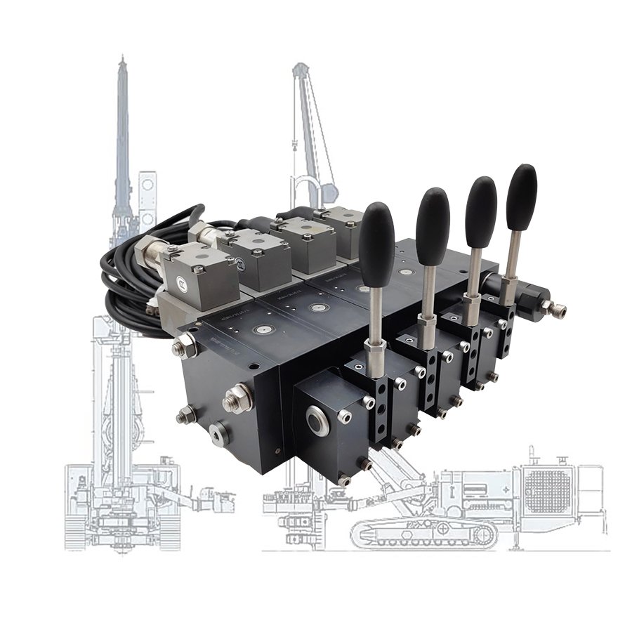 Hawe PSL PSV Monoblock Multi-Way Hydraulic Valve Joystick sectional valve with Multidirectional Multiple Directional Features