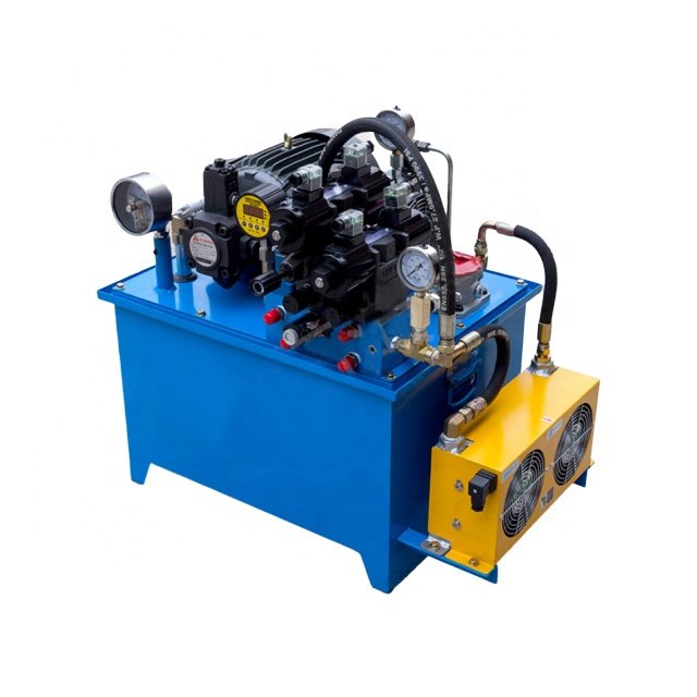 Electro-hydraulic 50 ton electric Hydraulic power pack station for press