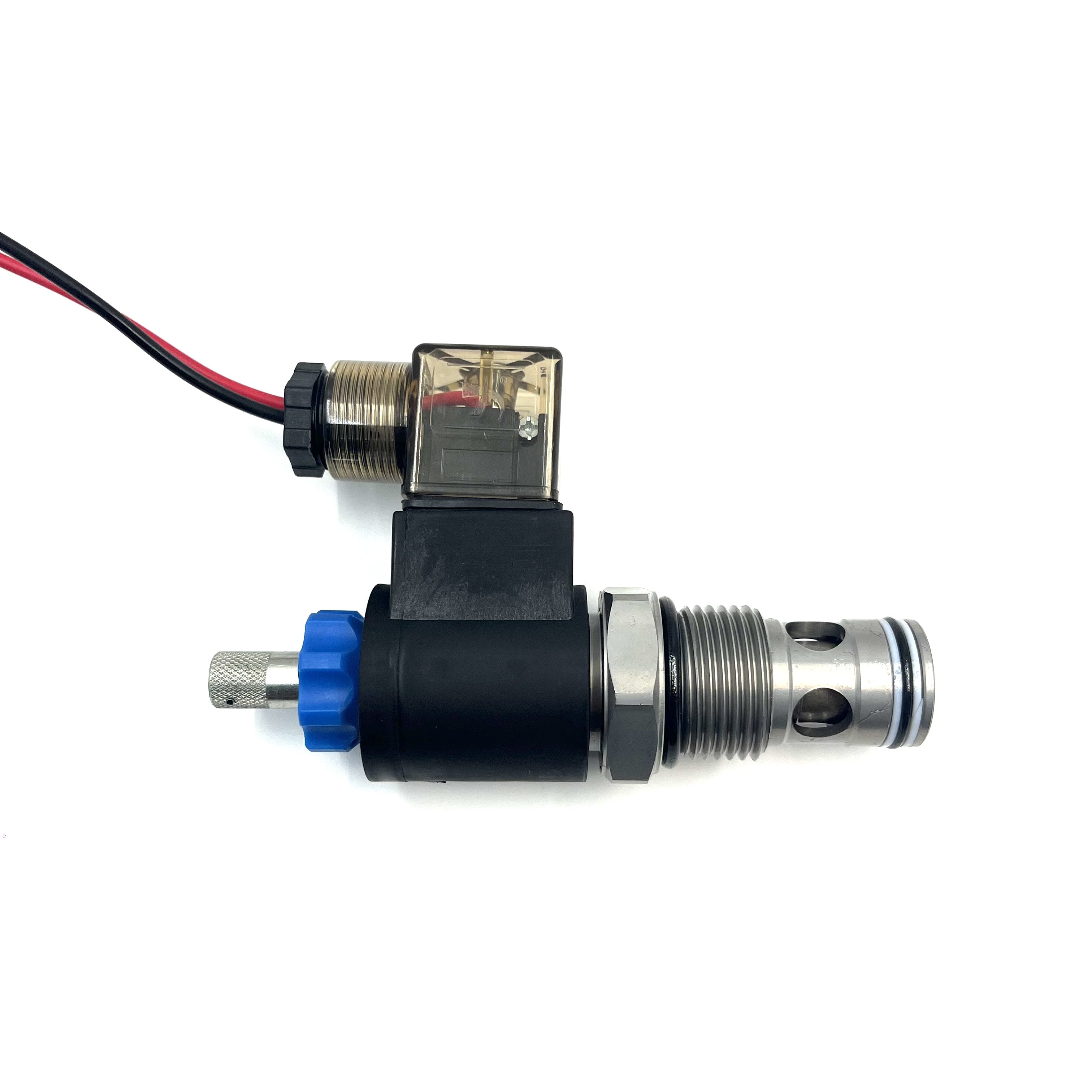 Hydraulic Cartridge Valve Solenoid Valve SV12-29 2-Position 2-Way Normally Open With 24V Coil