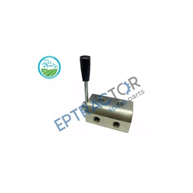 EPTRACTOR - Tractor Remote Hydraulic 6 Way Diverter Valve Steel Body, 3/8" BSP, Best Quality