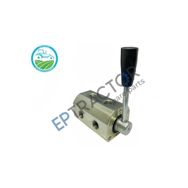 EPTRACTOR - Tractor Remote Hydraulic 6 Way Diverter Valve Steel Body, 3/8" BSP, Best Quality