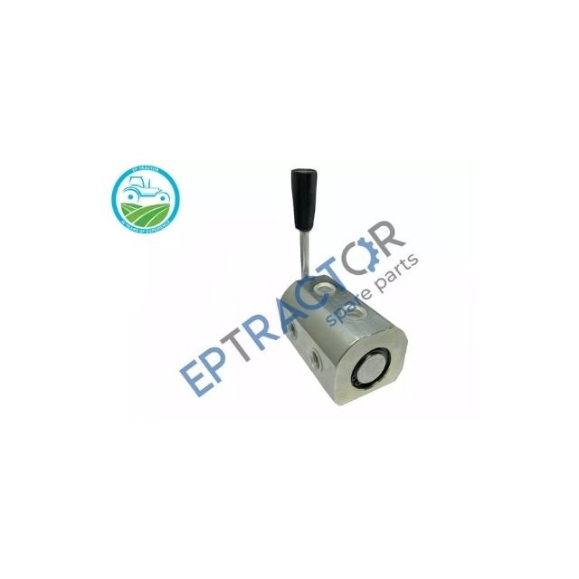 EPTRACTOR - Tractor Remote Hydraulic 6 Way Diverter Valve Steel Body, 3/8" BSP, Best Quality