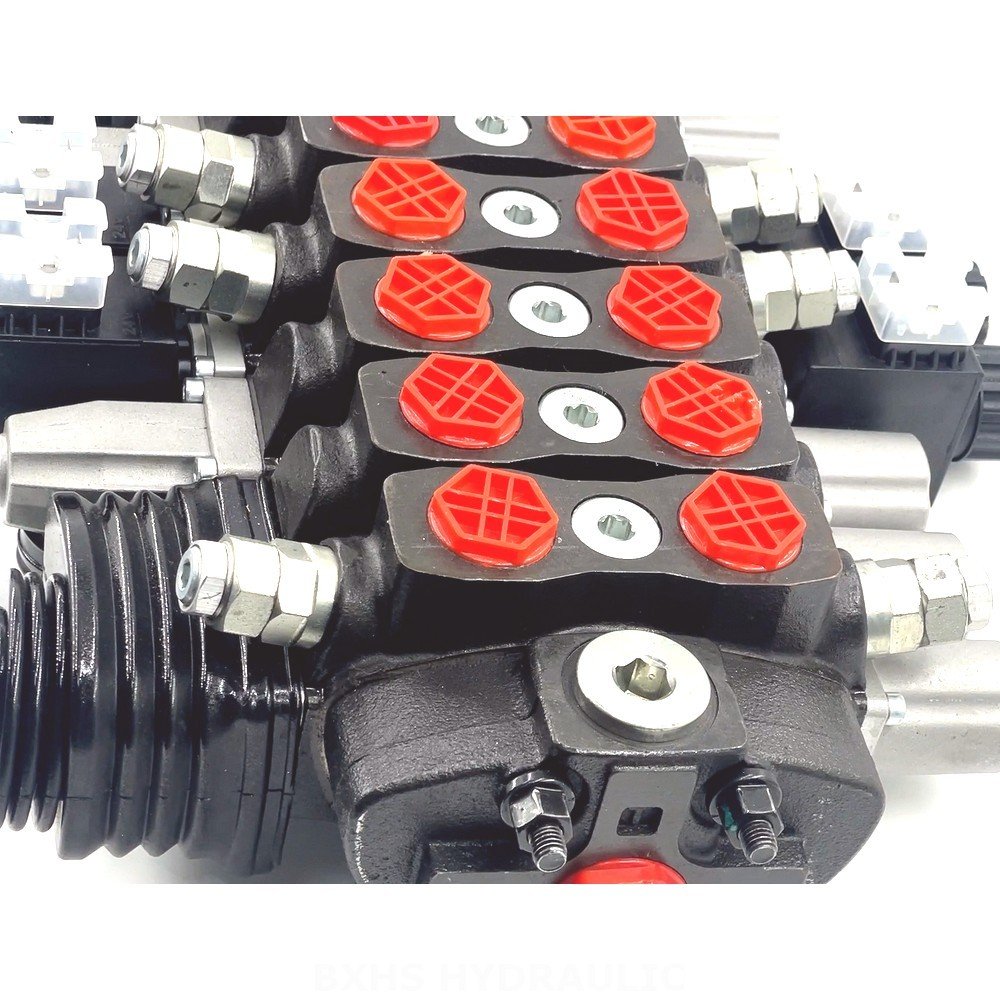 Hydraulic Valve | Manual 8 Spool Sectional Directional Valve | Factory Supply