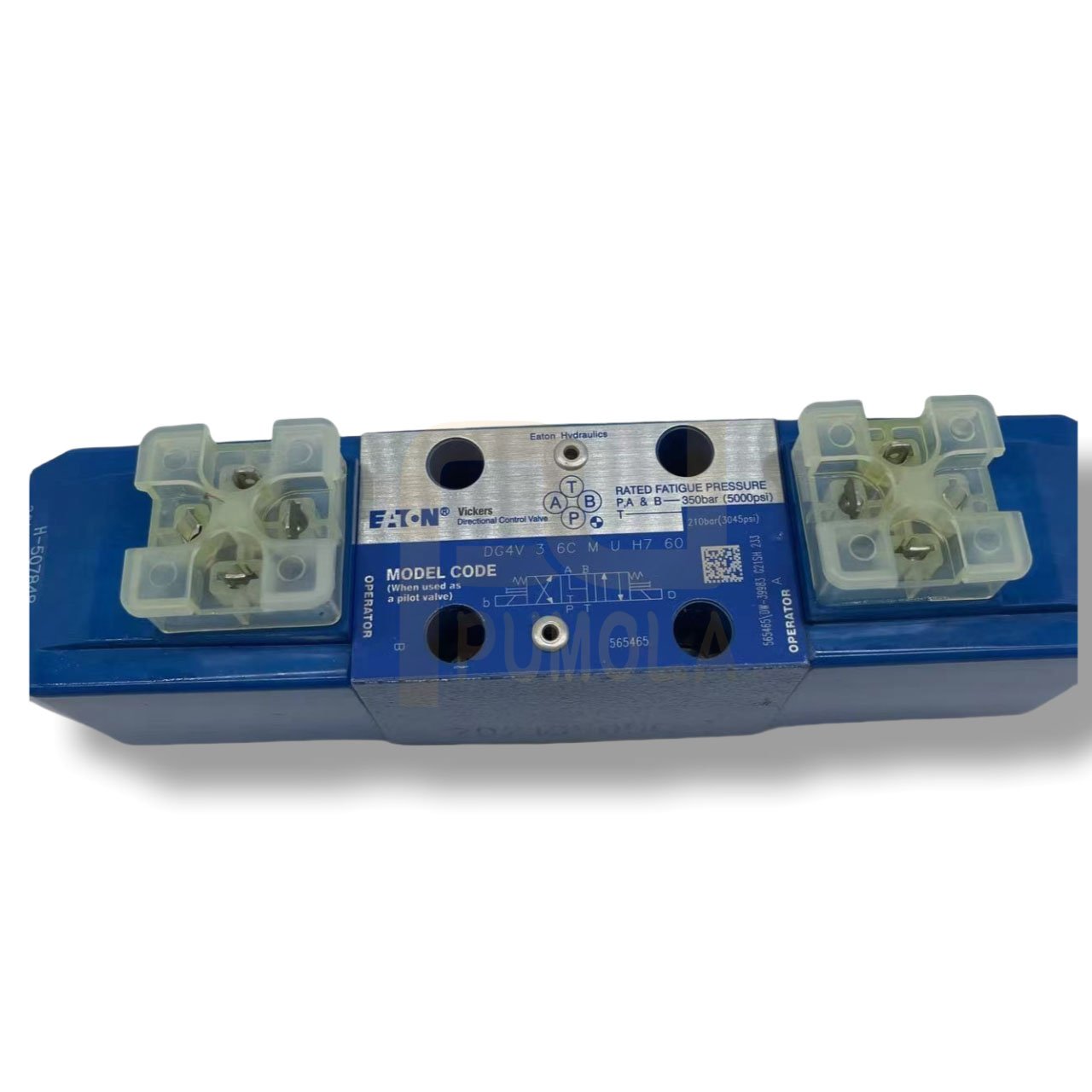 Eaton Vickers Reversing Valve DG4V Series DG4V 3 6C M U H7 60 Solenoid Valve