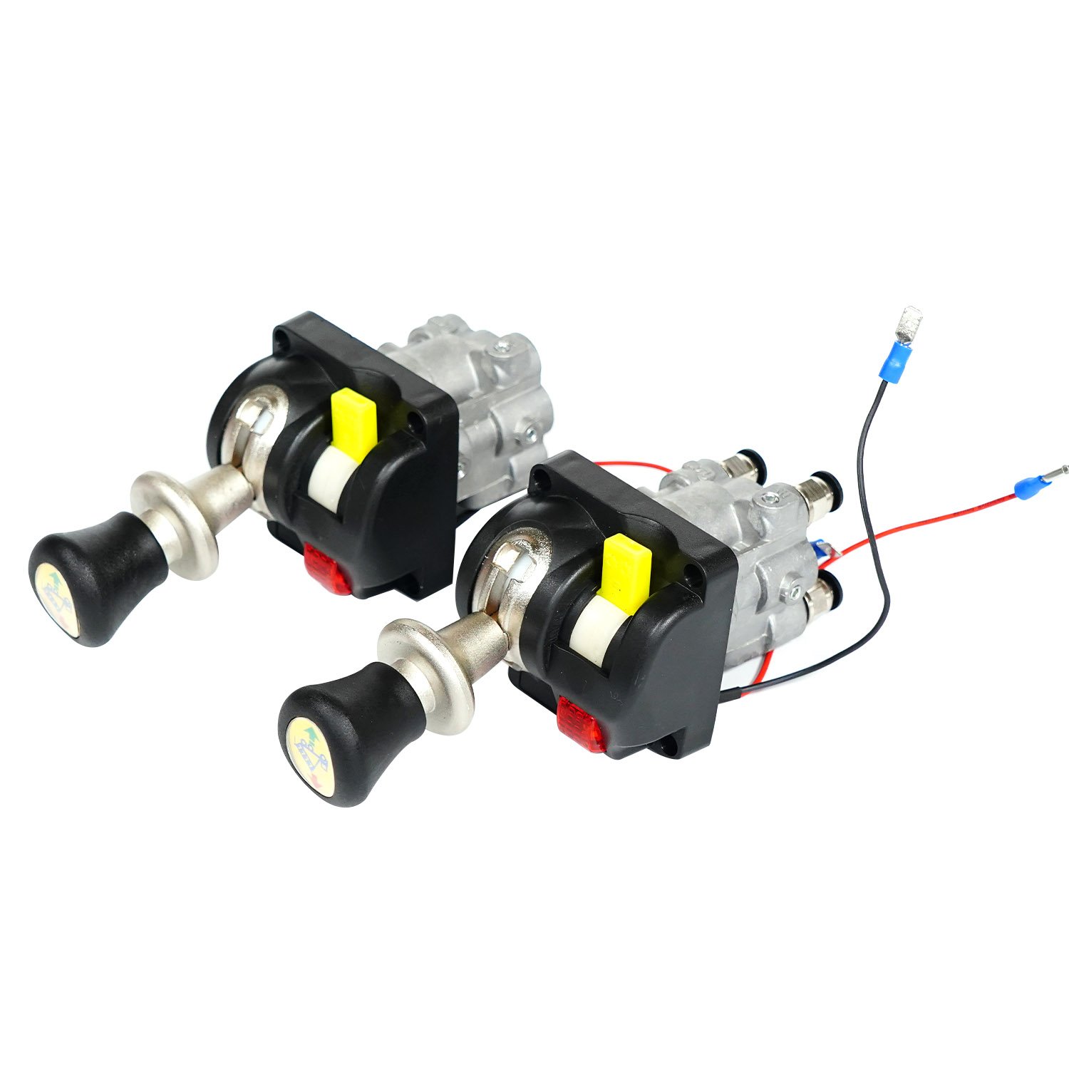 HYVA CAB control valve with light air hand valve for dump truck system tipper valve