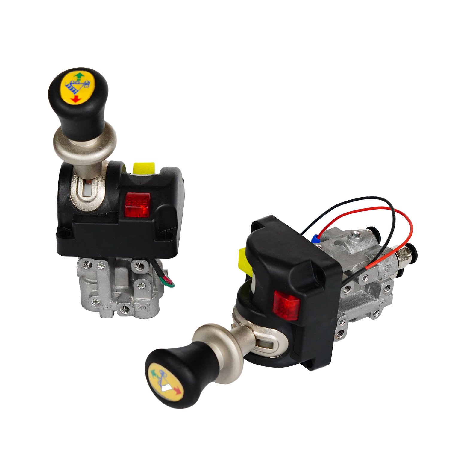HYVA CAB control valve with light air hand valve for dump truck system tipper valve