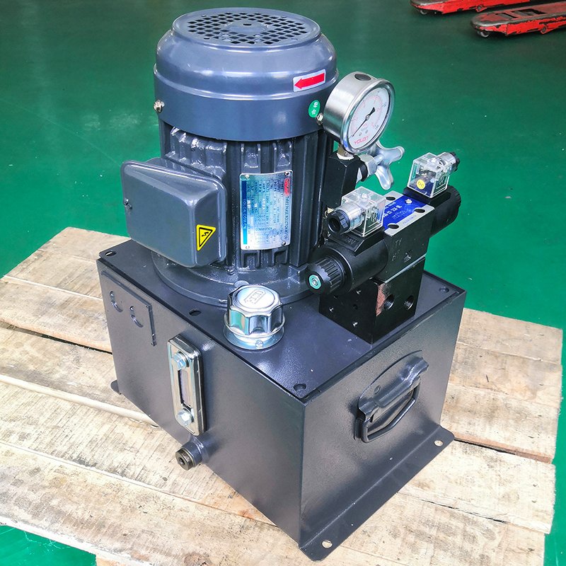 High Quality Vertical Hydraulic Station High-Pressure Hydraulic Power Pack AC220V/380V/460V New Condition with Valves