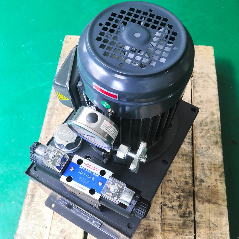 High Quality Vertical Hydraulic Station High-Pressure Hydraulic Power Pack AC220V/380V/460V New Condition with Valves