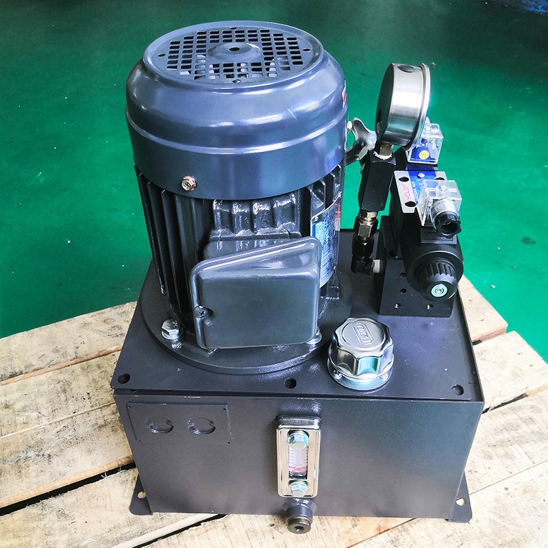 High Quality Vertical Hydraulic Station High-Pressure Hydraulic Power Pack AC220V/380V/460V New Condition with Valves