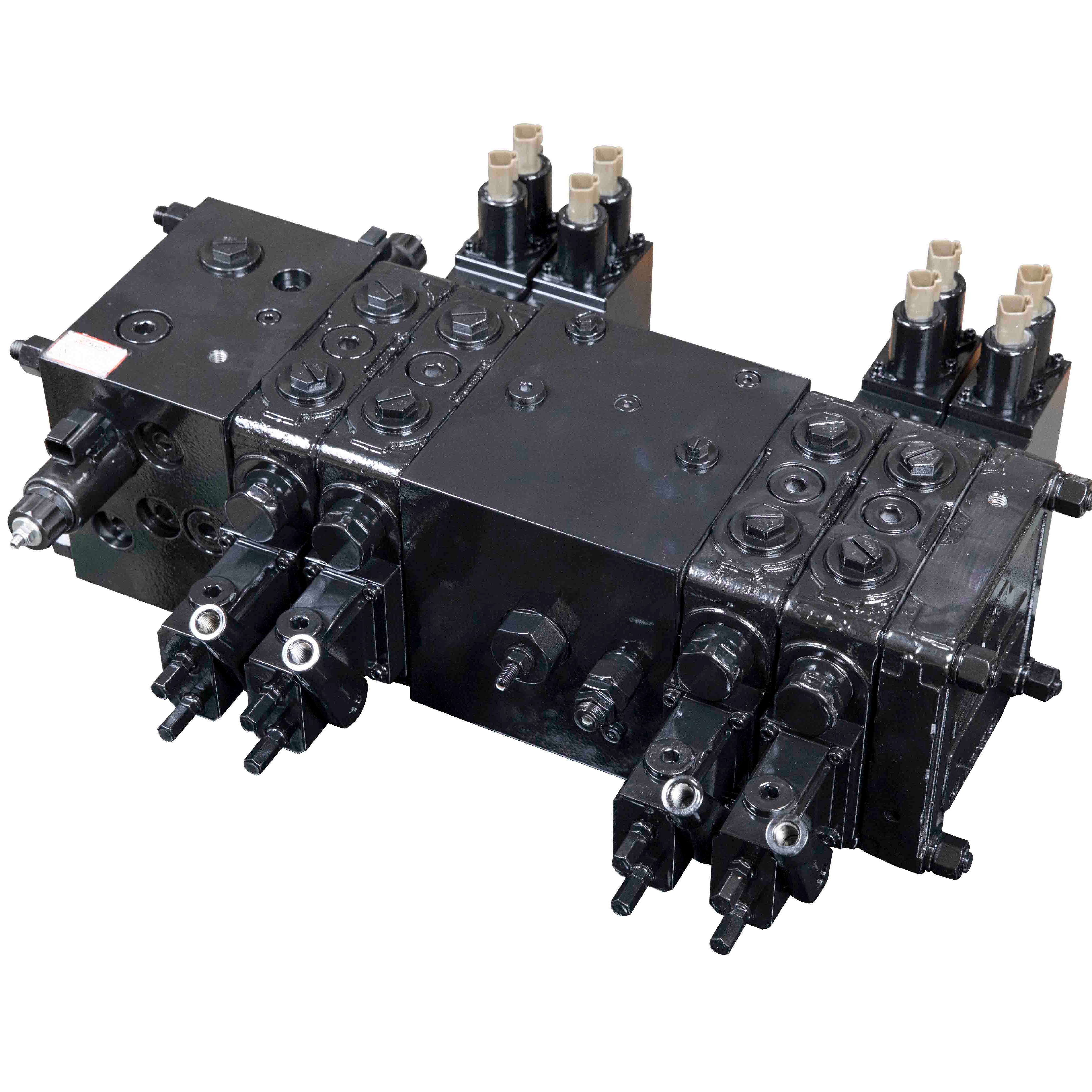proportional high pressure and high flow hydraulic valve with CAN control for tractor use