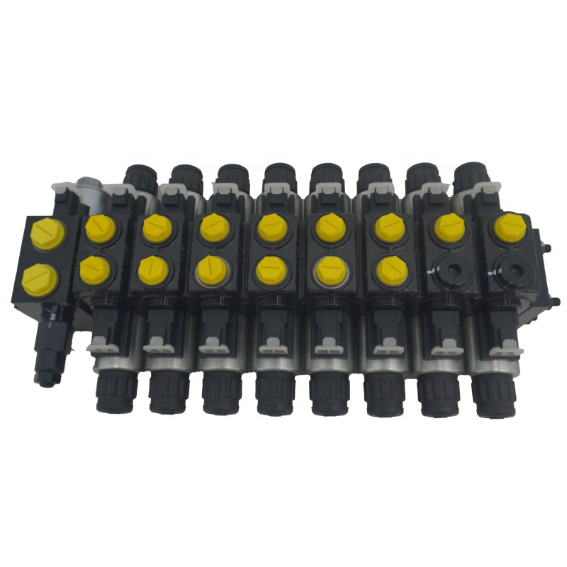 Grain Harvesters Multiple 24V 8 Spools Electric-hydraulic Control Directional Sectional Valve