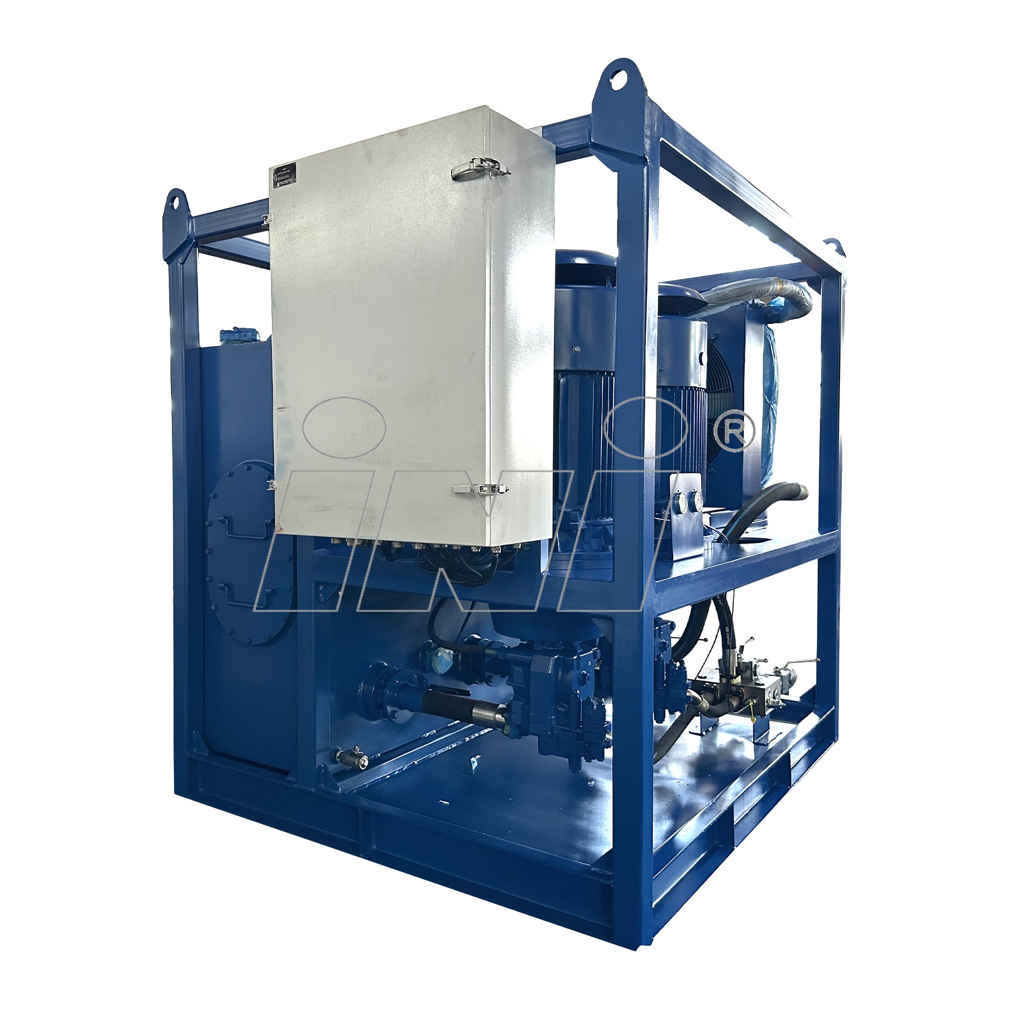 High Pressure Hydraulic System Pump Station Unit With Solenoid Valve