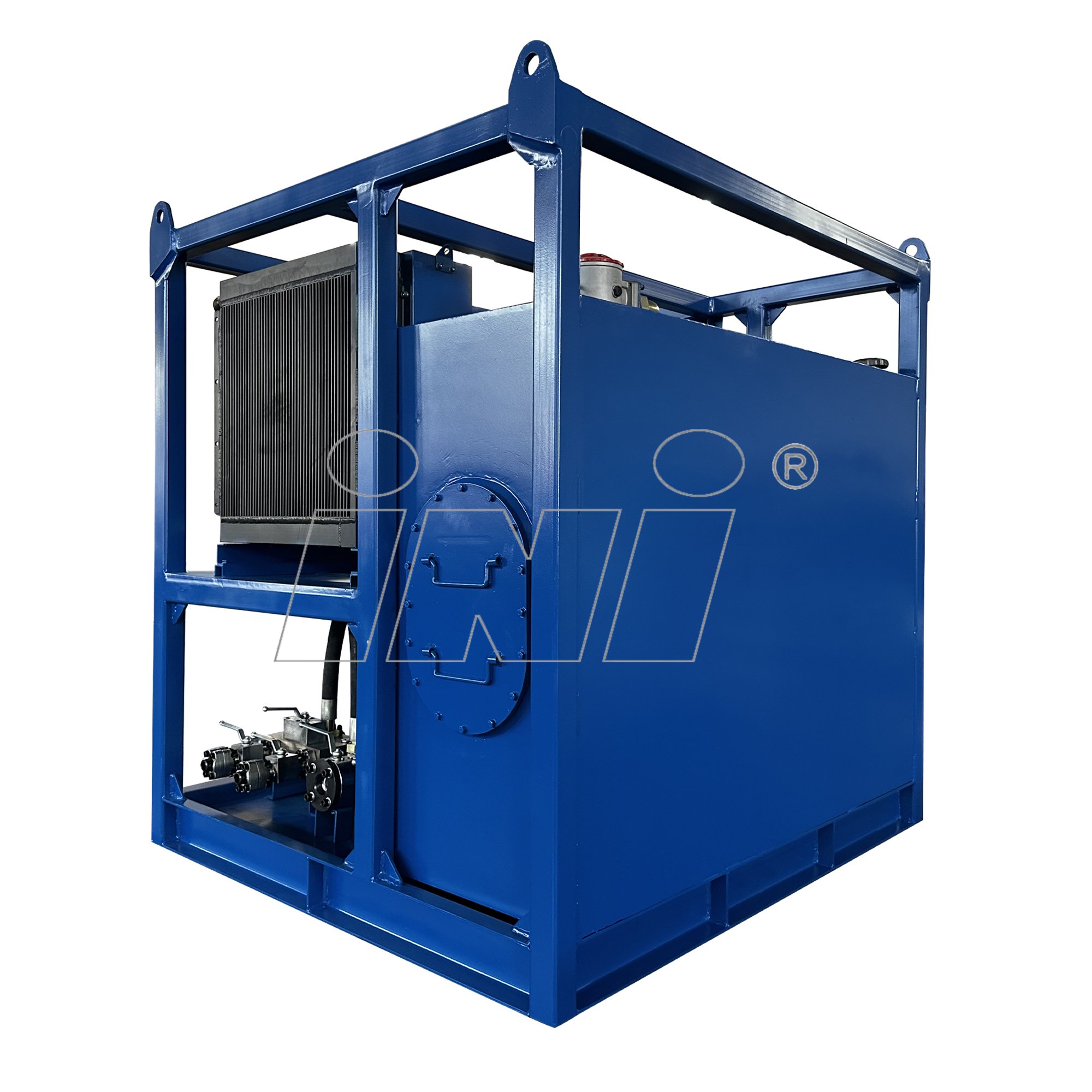 High Pressure Hydraulic System Pump Station Unit With Solenoid Valve