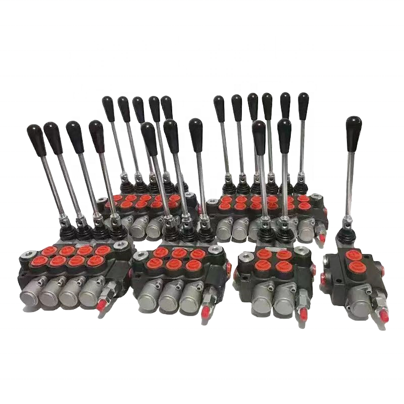 Factory Direct P40 Series hydraulic valve 1P 2P 3P 4P 5P 6P 7P Multi-channel Multi-mode Directional Flow Control valve