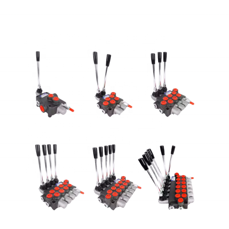 Factory Direct P40 Series hydraulic valve 1P 2P 3P 4P 5P 6P 7P Multi-channel Multi-mode Directional Flow Control valve