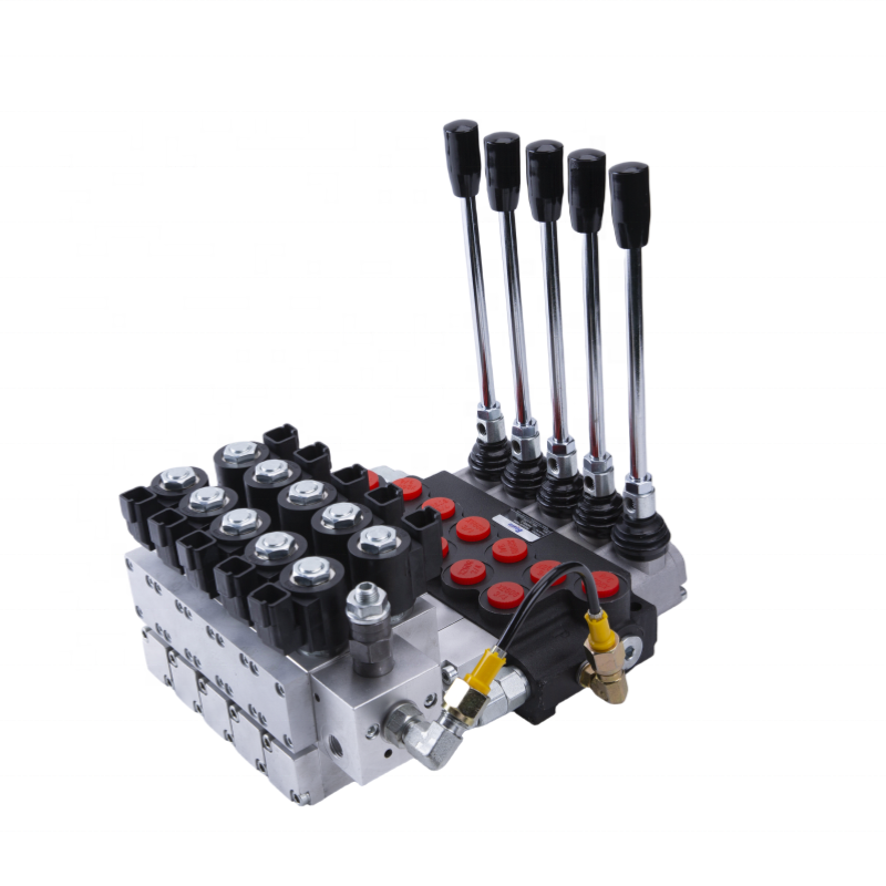 Factory Direct P40 Series hydraulic valve 1P 2P 3P 4P 5P 6P 7P Multi-channel Multi-mode Directional Flow Control valve