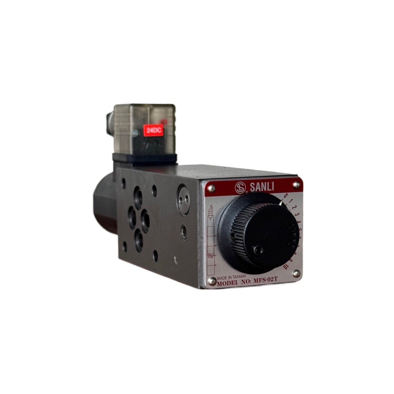 Premium Electromagnetic Speed Control Laminated Flow Hydraulic Solenoid Valve Made In Taiwan