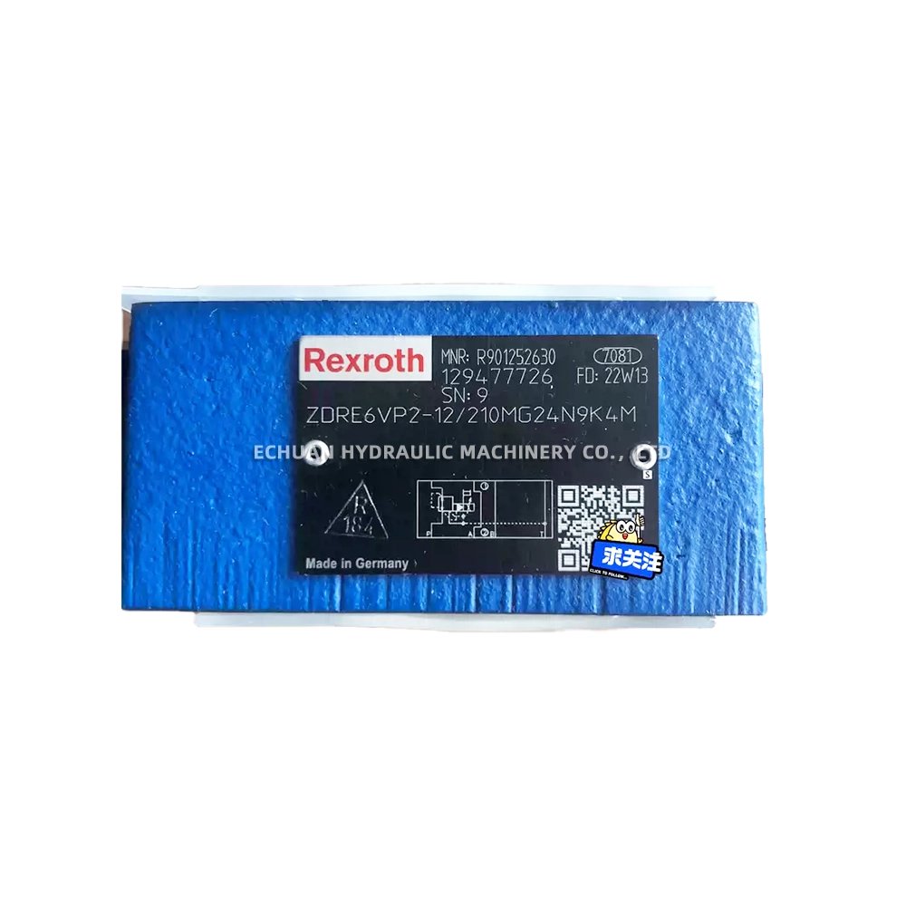 REXROTH hydraulic valve group REXROTH R901252630 ZDRE6VP2-12/210MG24N9K4M Chinese manufacturer hydraulic valve poppet valve