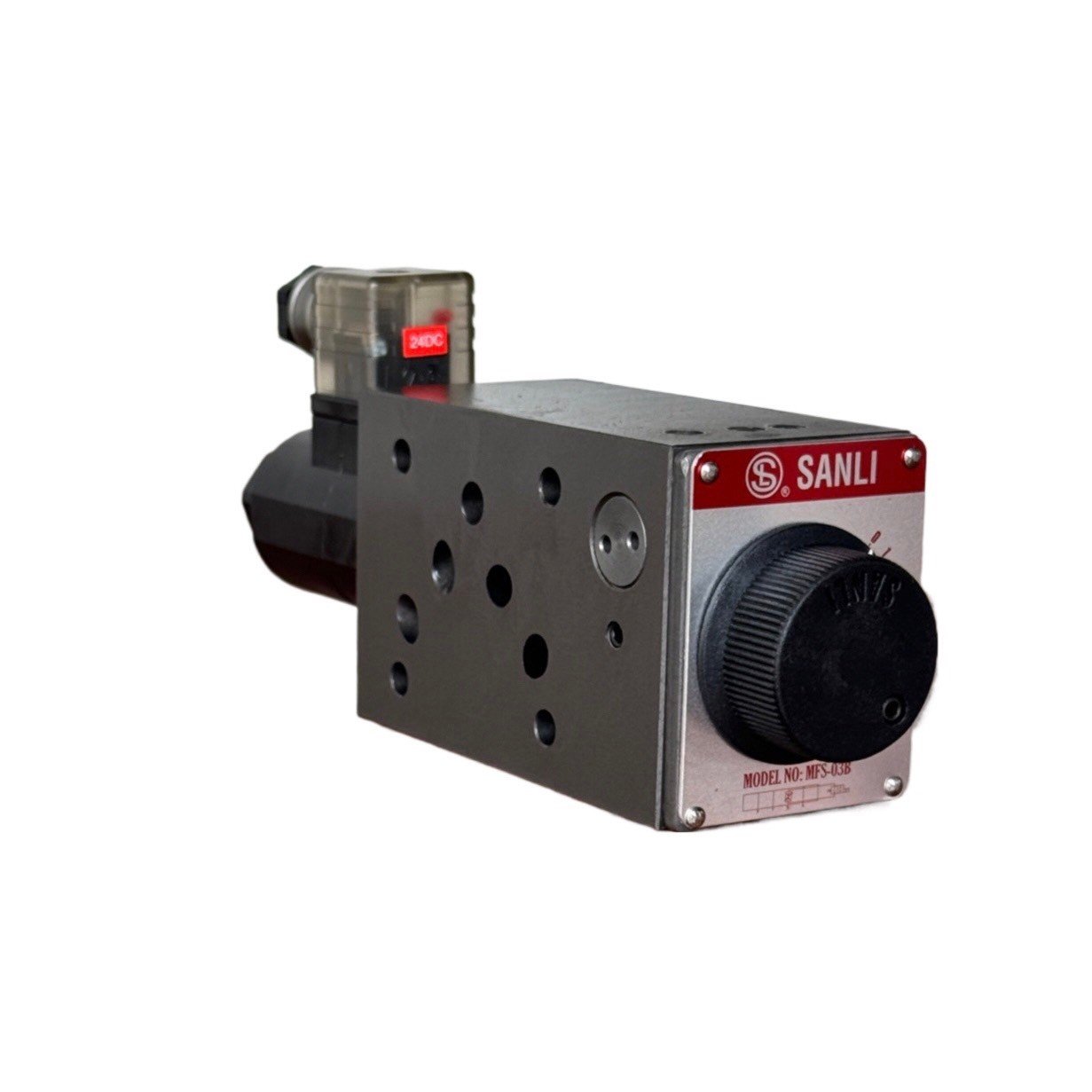 Taiwan Manufacturer Premium Hydraulic Stackable Laminated Flow Solenoid Valve For Sale