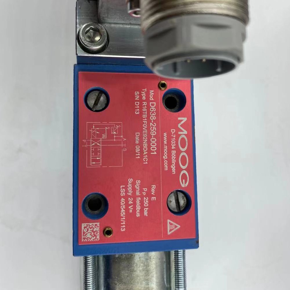 Excellent Quality Servo For Moog Valve Proportional Valves D638 259 0001