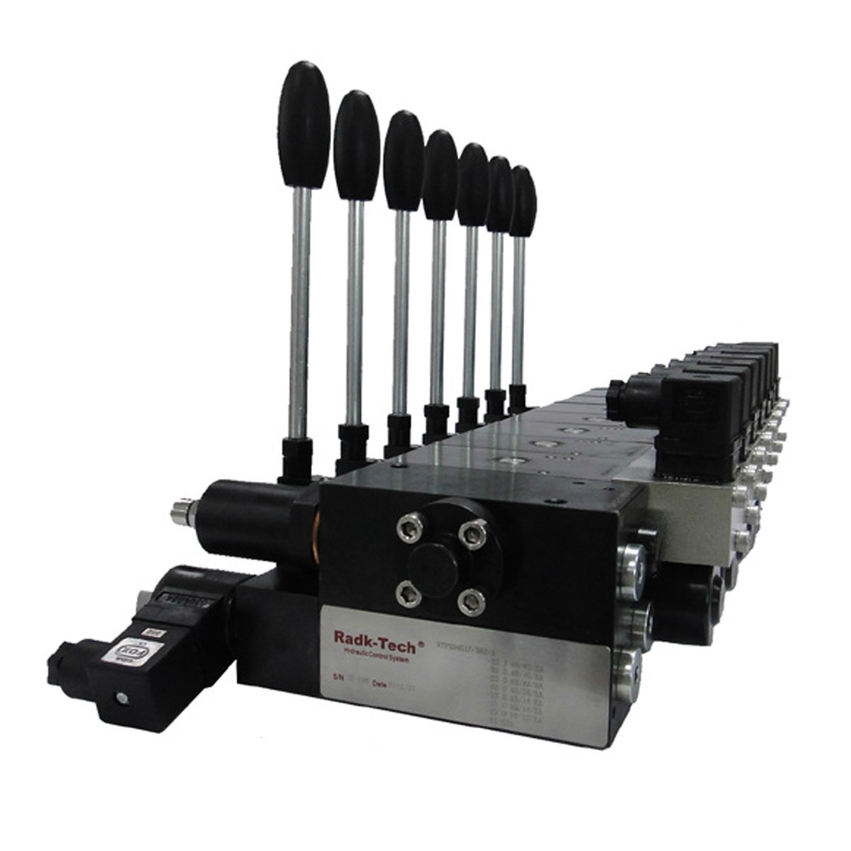 Hydraulic proportional multi-way directional spool valve bank hawe type PSL PSV PSM load-sensing size 3 group manifold block