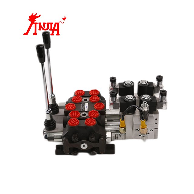 The P40 hydraulic control valve is customized for fork cranes