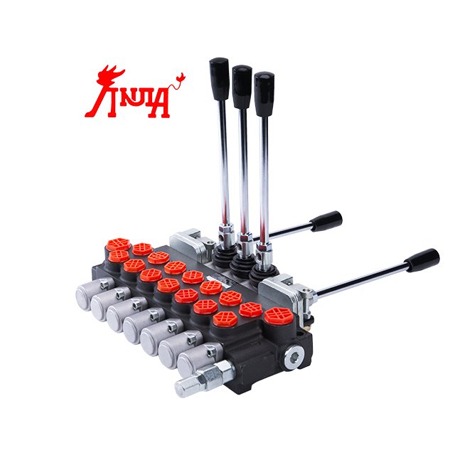 The P40 hydraulic control valve is customized for fork cranes