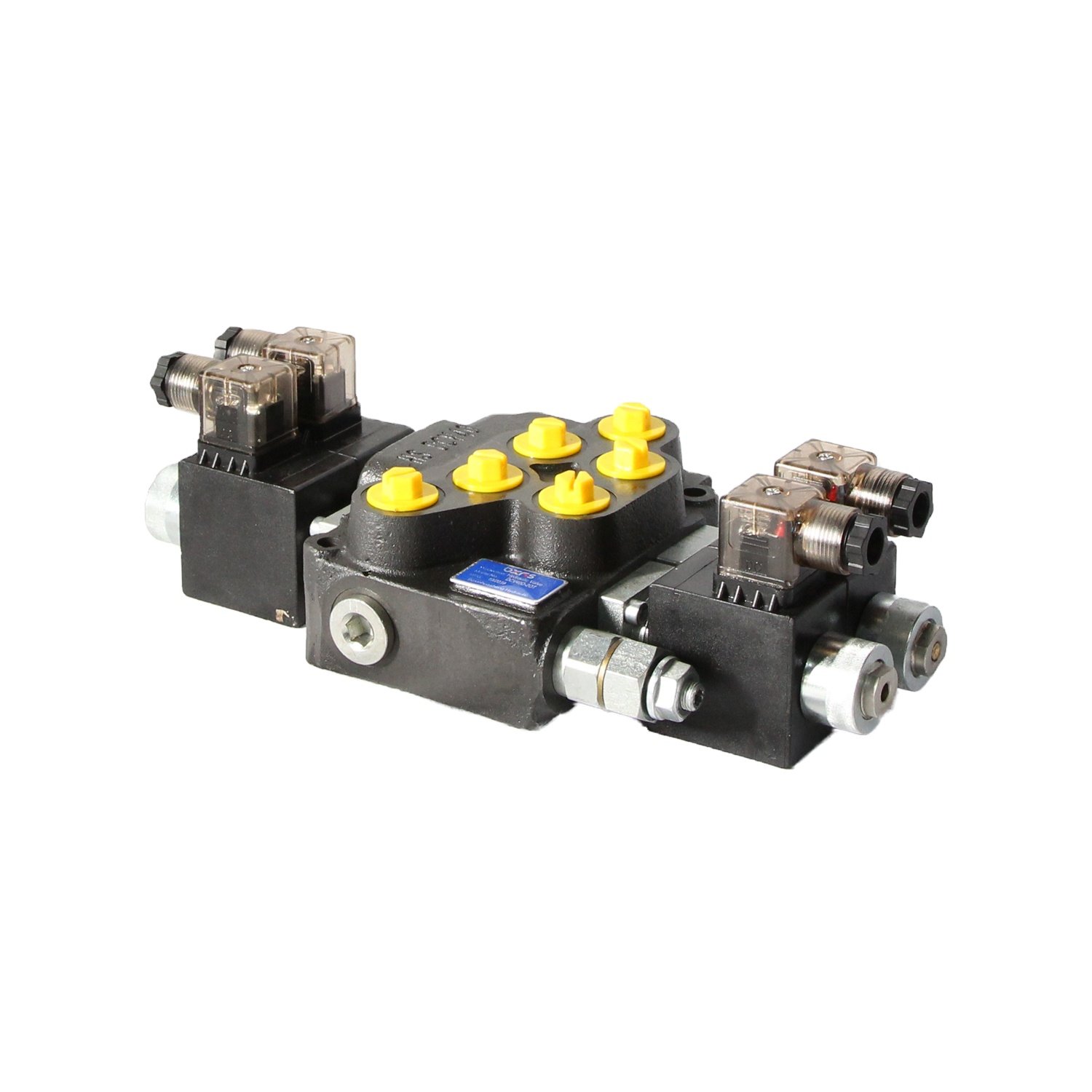 The P40 hydraulic control valve is customized for fork cranes