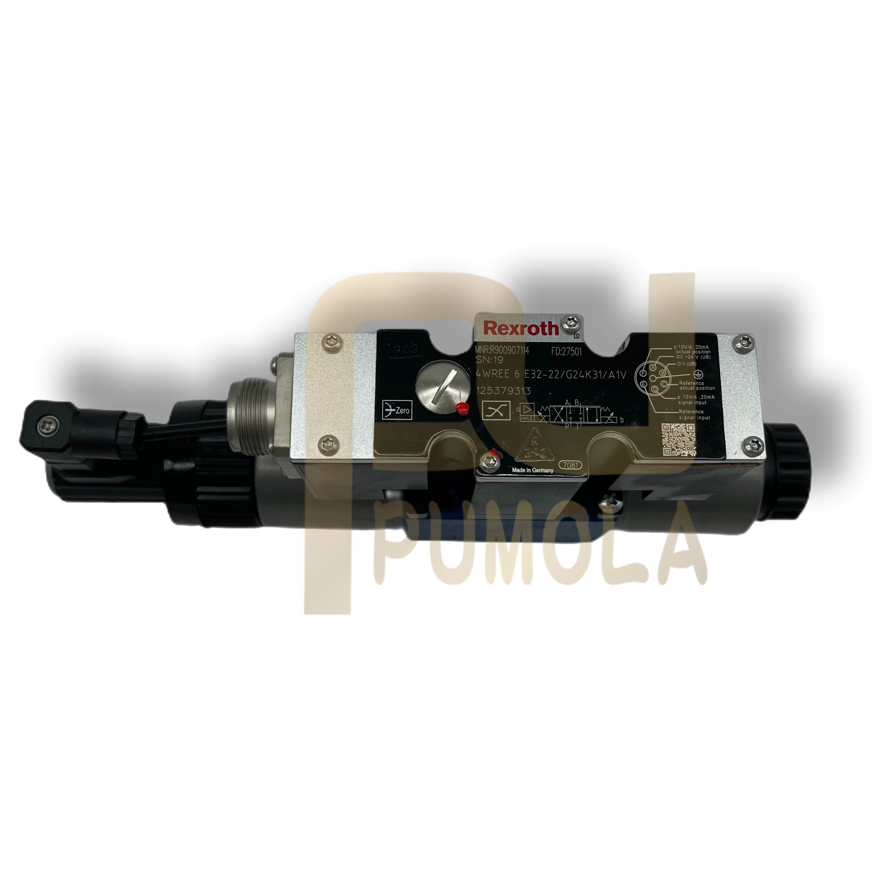 Rexroth 4WRE E 6 E 32 - 2x / G24 K31 / A1V 4WRE 4WRE6 4WRE6E Hydraulic Proportional Directional Valve Hydraulic Solenoid Valve